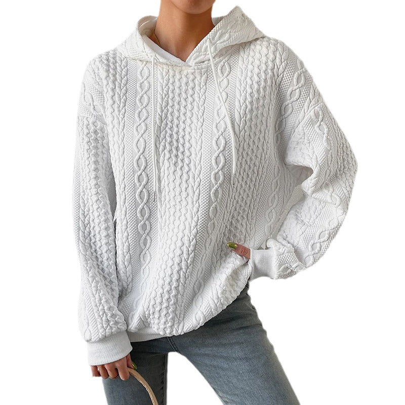 long-sleeved sweater knitted