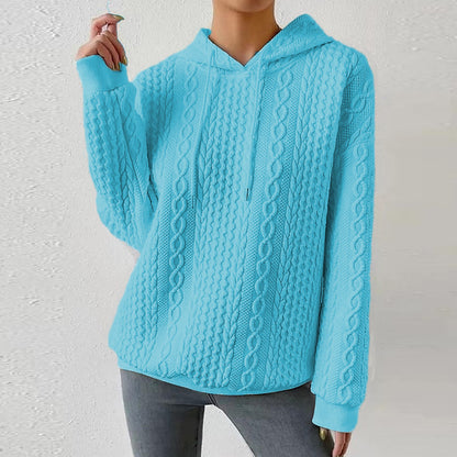 long-sleeved sweater knitted