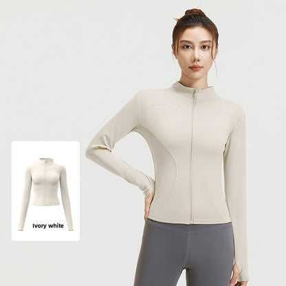 Long-sleeved yoga outfit for women