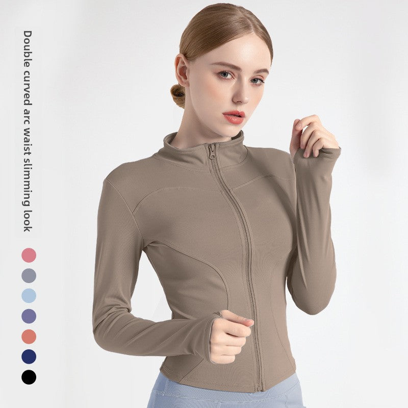 Long-sleeved yoga outfit for women