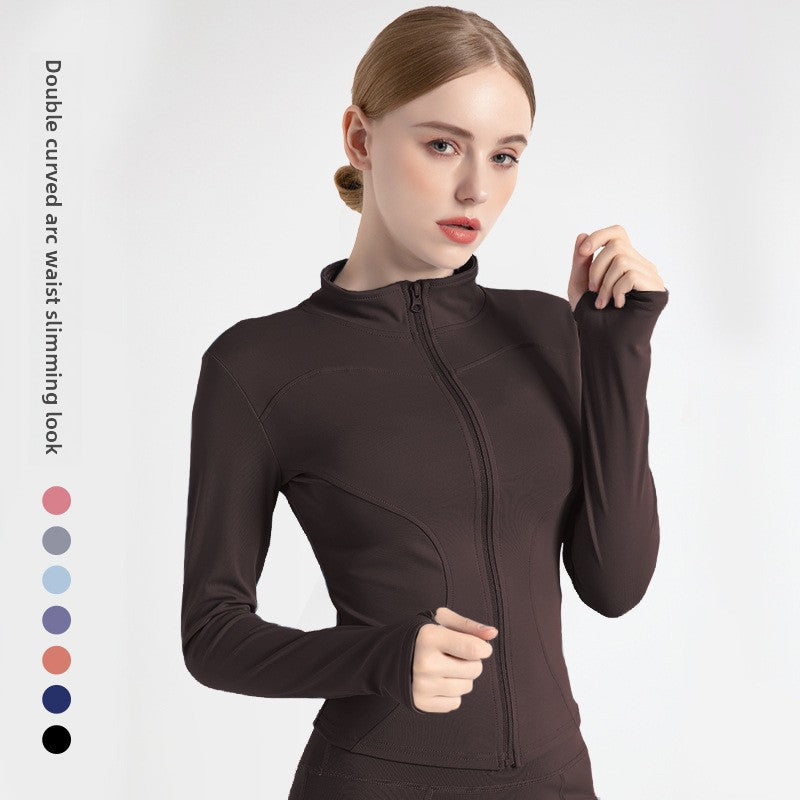 Long-sleeved yoga outfit for women