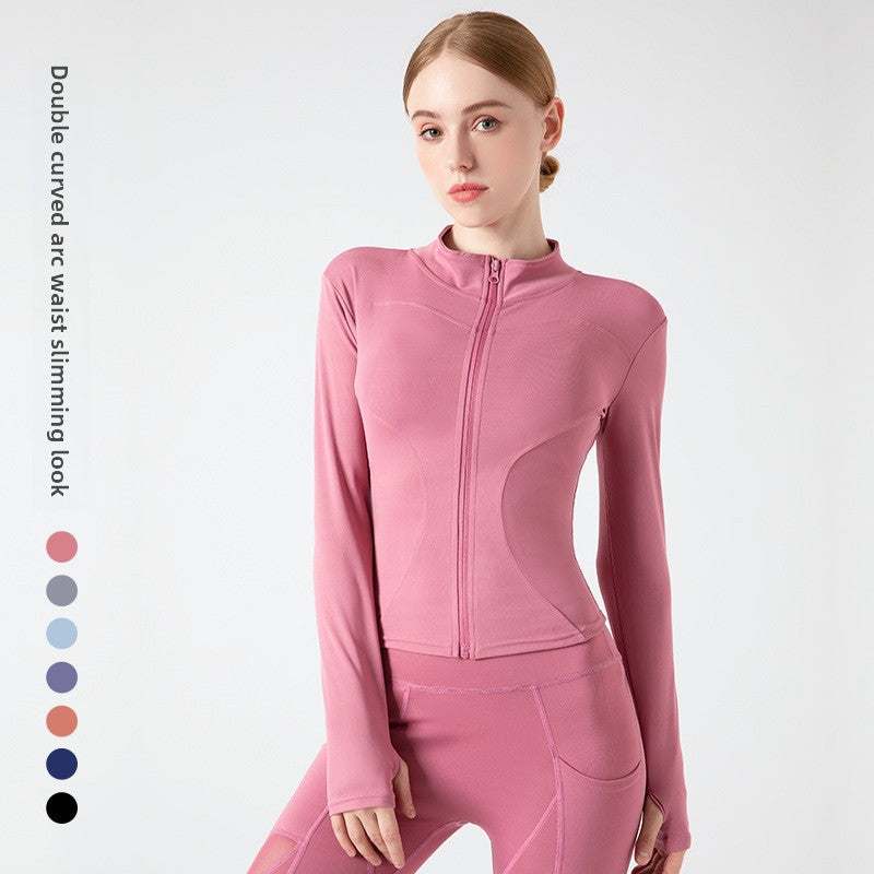 Long-sleeved yoga outfit for women