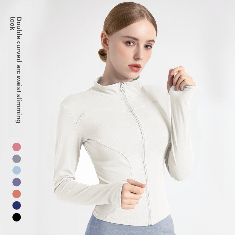 Long-sleeved yoga outfit for women