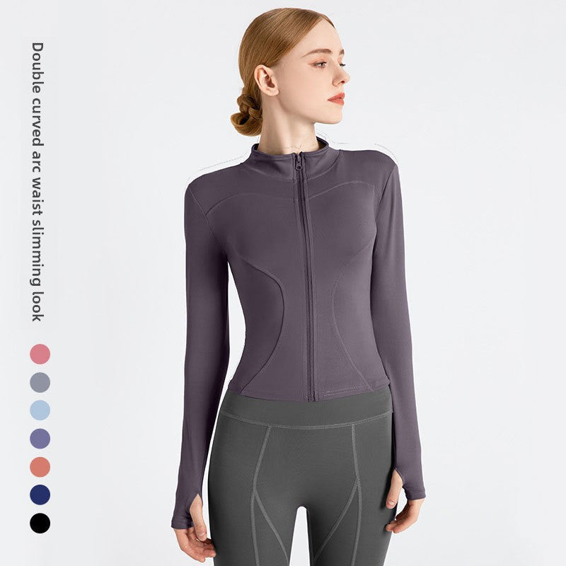 Long-sleeved yoga outfit for women