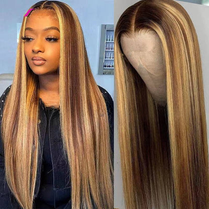 Long Straight Lace Front Synthetic Wig