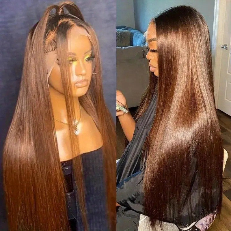 Long Straight Lace Front Wig