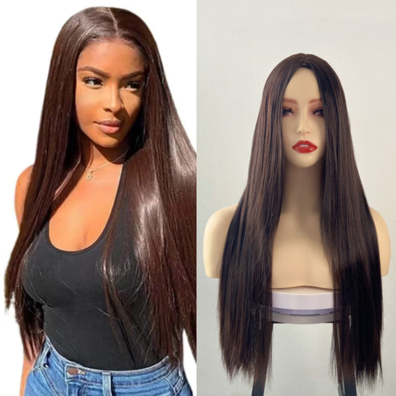 Long Straight Synthetic Hair Wig