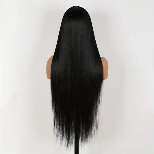 Long Straight Synthetic Lace Front Wig