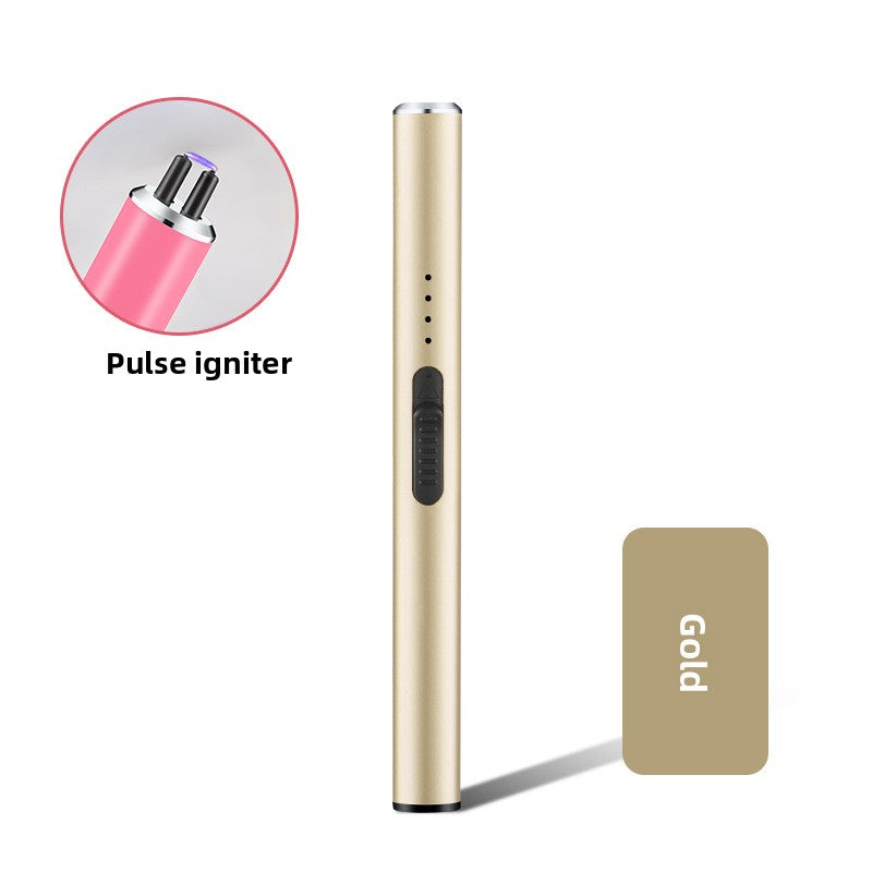 Long straight tube pulse aromatherapy candle igniter