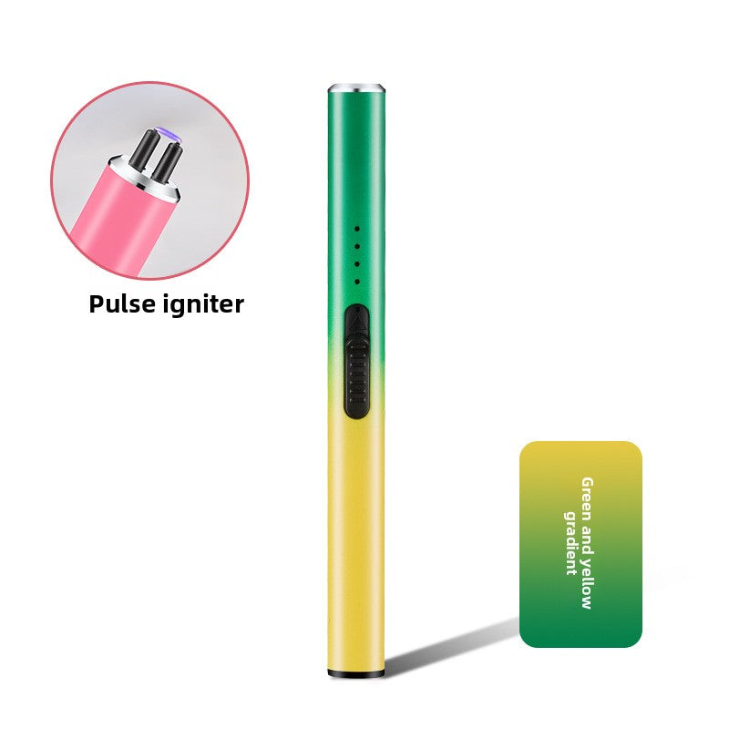 Long straight tube pulse aromatherapy candle igniter