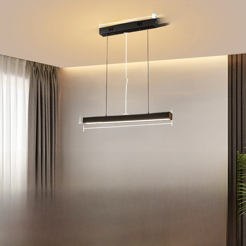 Long Strip Chandelier