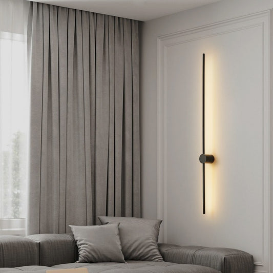Long strip light luxury wall lamp