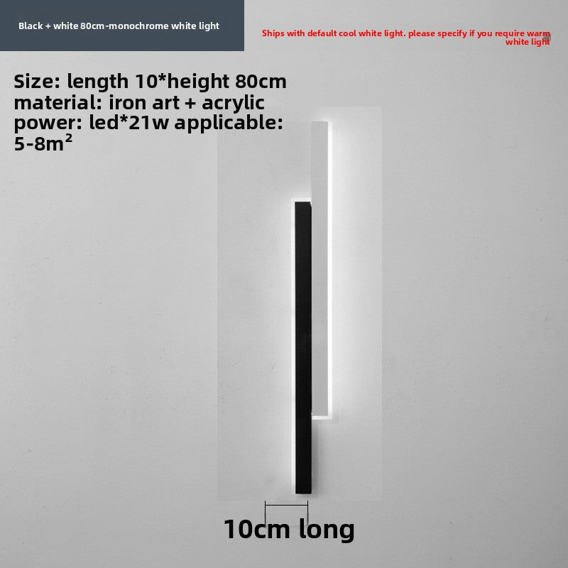 Long Strip Wall Lamp