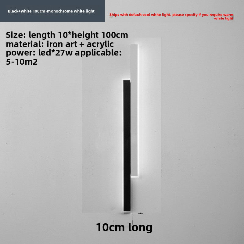 Long Strip Wall Lamp
