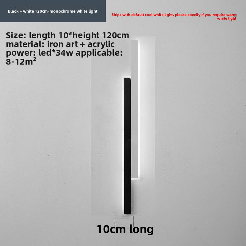 Long Strip Wall Lamp