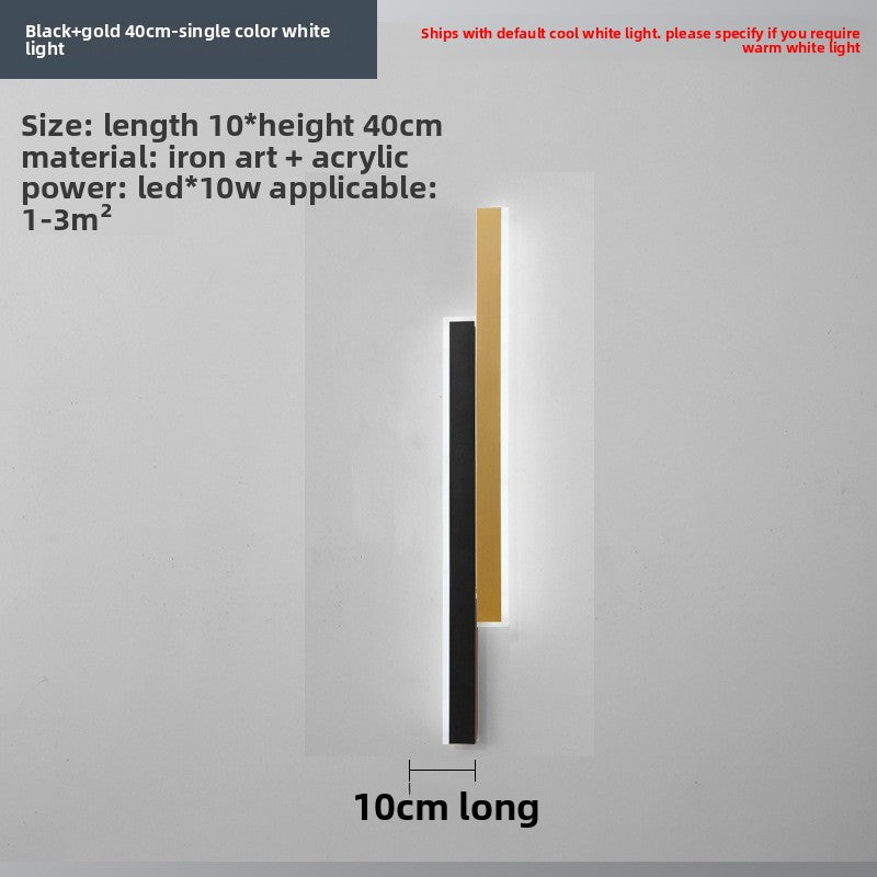 Long Strip Wall Lamp