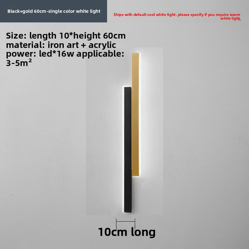 Long Strip Wall Lamp