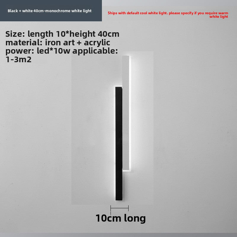 Long Strip Wall Lamp