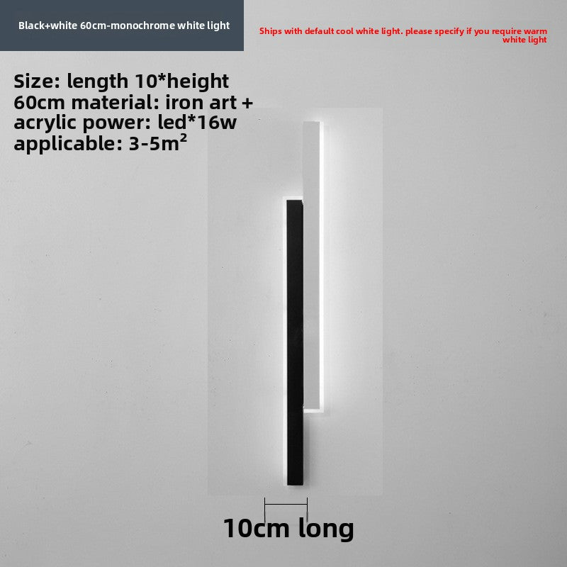 Long Strip Wall Lamp