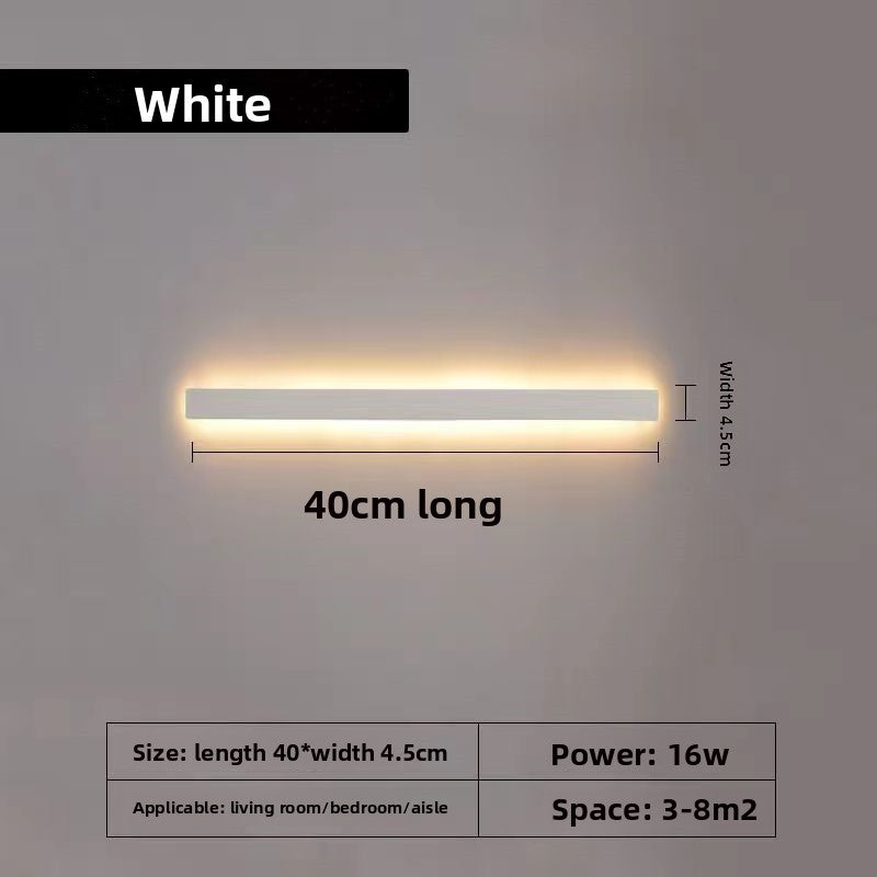 Long strip wall lamp