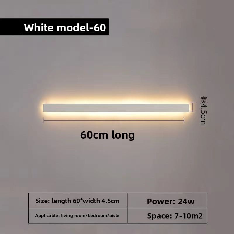 Long strip wall lamp