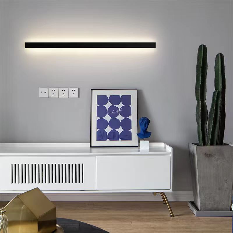 Long strip wall lamp