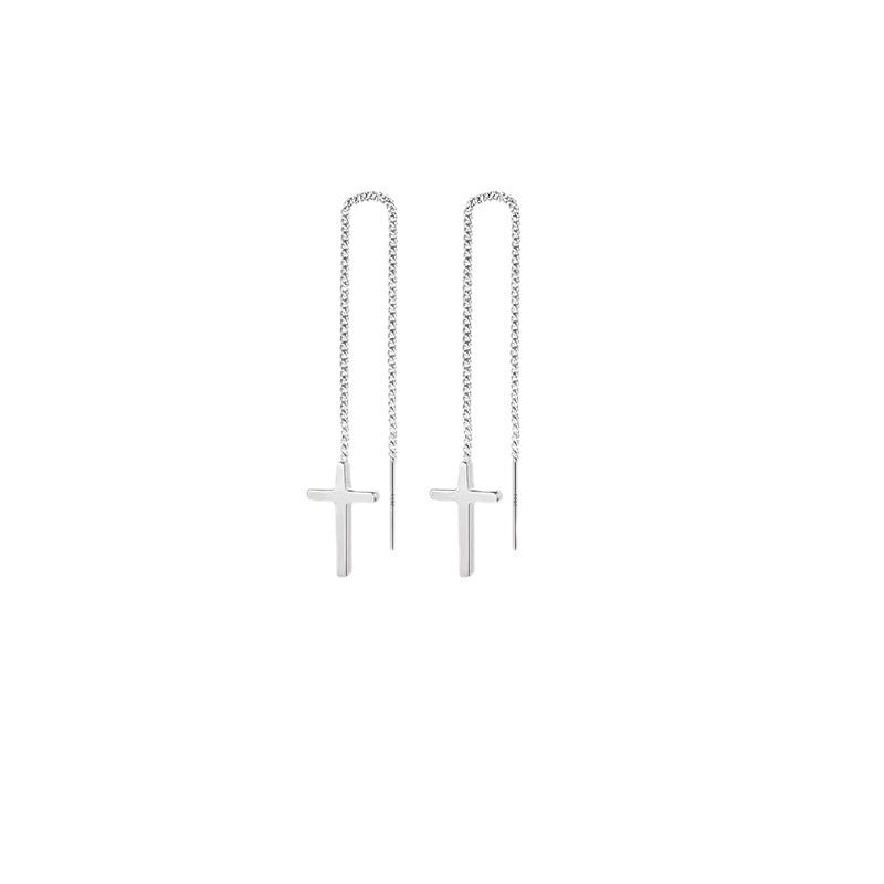 Long tassel earrings