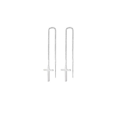 Long tassel earrings
