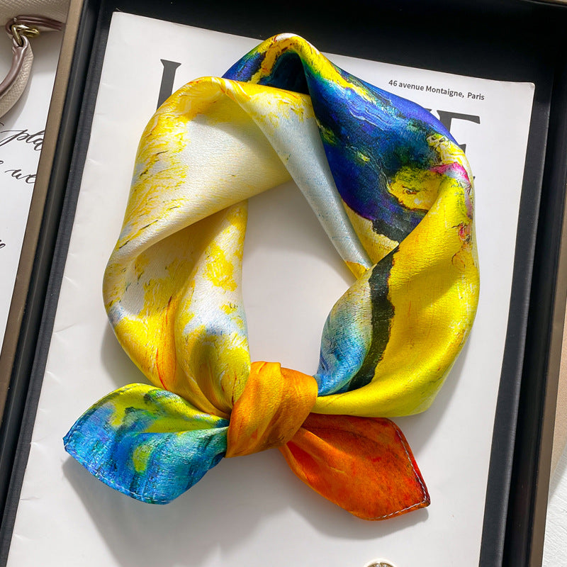 Long thin scarf