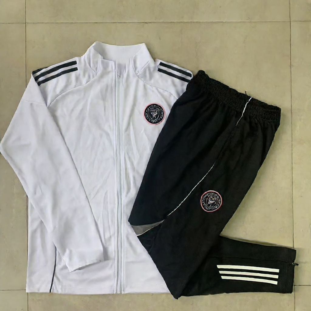 Long Training Suit Set Jacket Football Sportswear Real Madrid Barcelona Paris Bayern Munich Manchester United Arsenal