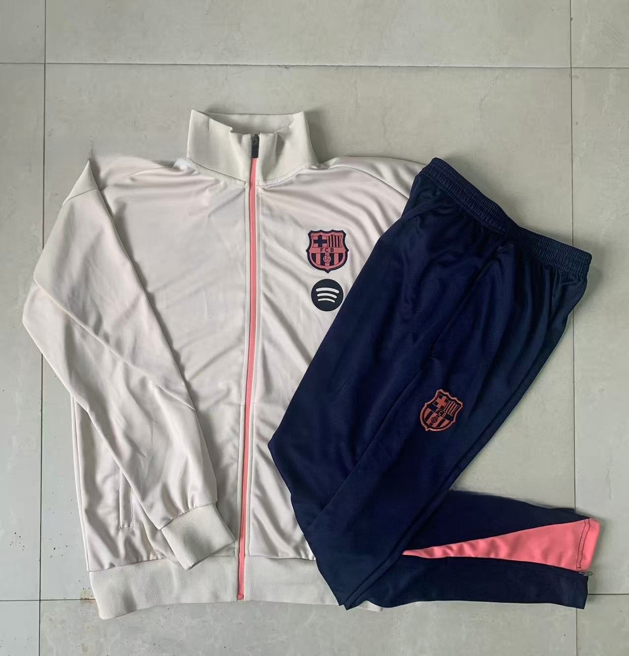 Long Training Suit Set Jacket Football Sportswear Real Madrid Barcelona Paris Bayern Munich Manchester United Arsenal