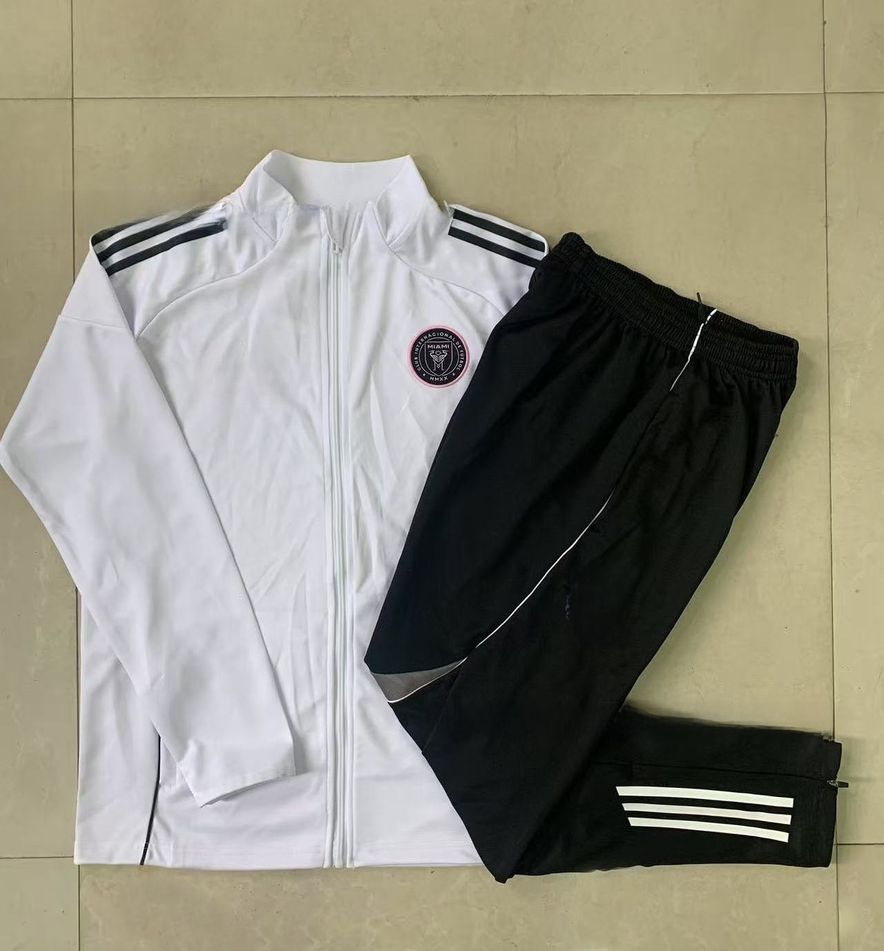 Long Training Suit Set Jacket Football Sportswear Real Madrid Barcelona Paris Bayern Munich Manchester United Arsenal