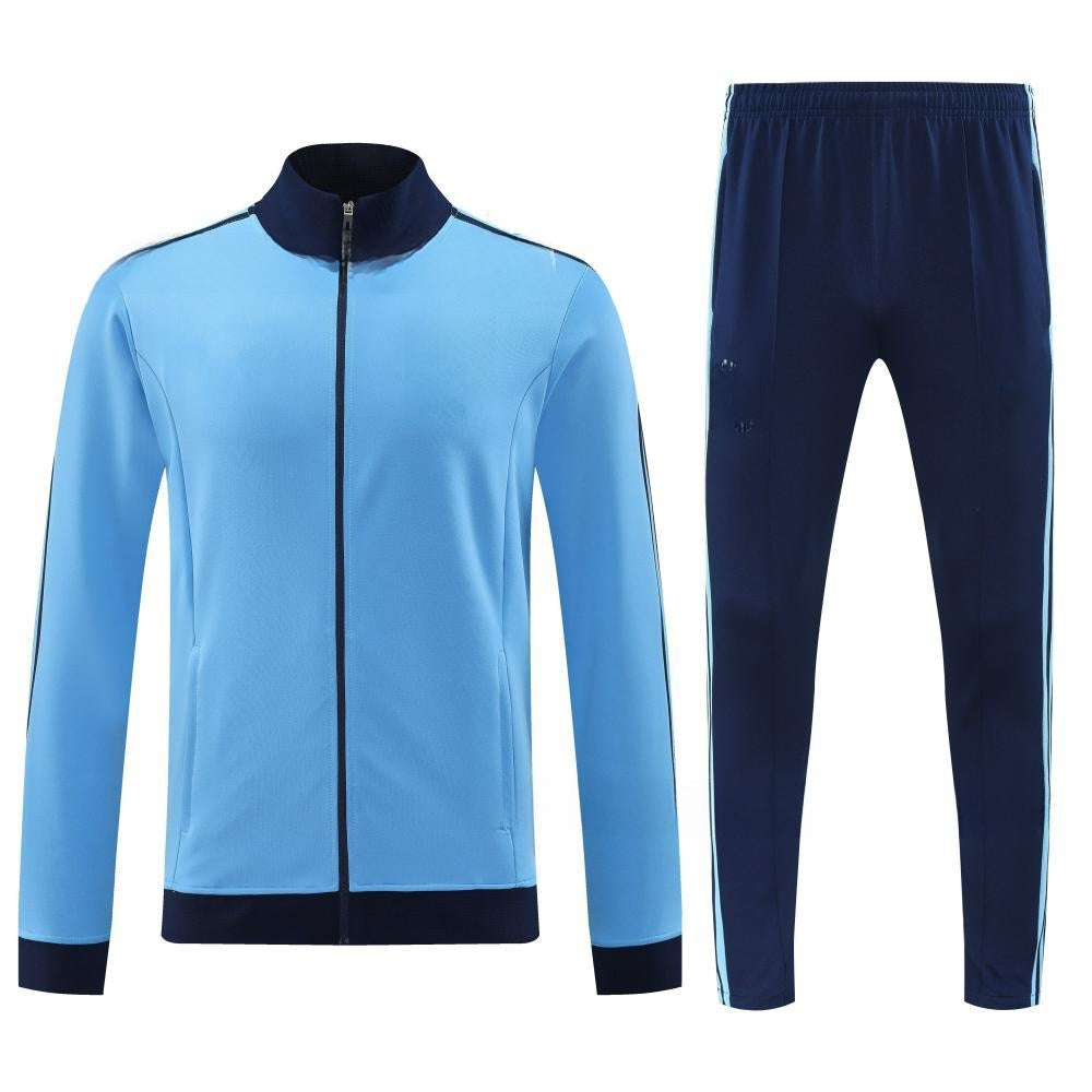 Long Training Suit Set Jacket Football Sportswear Real Madrid Barcelona Paris Bayern Munich Manchester United Arsenal