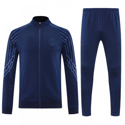 Long Training Suit Set Jacket Football Sportswear Real Madrid Barcelona Paris Bayern Munich Manchester United Arsenal