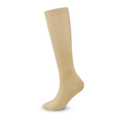 Long-tube riding elastic socks
