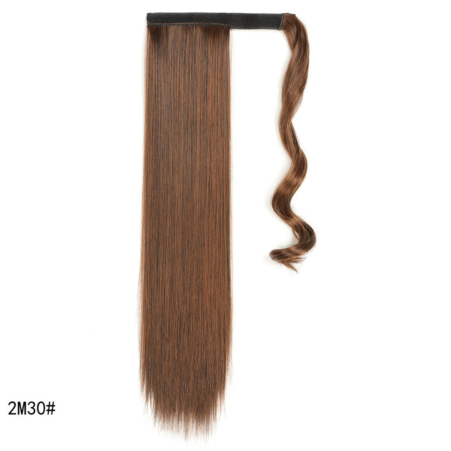 Long Velcro straight ponytail