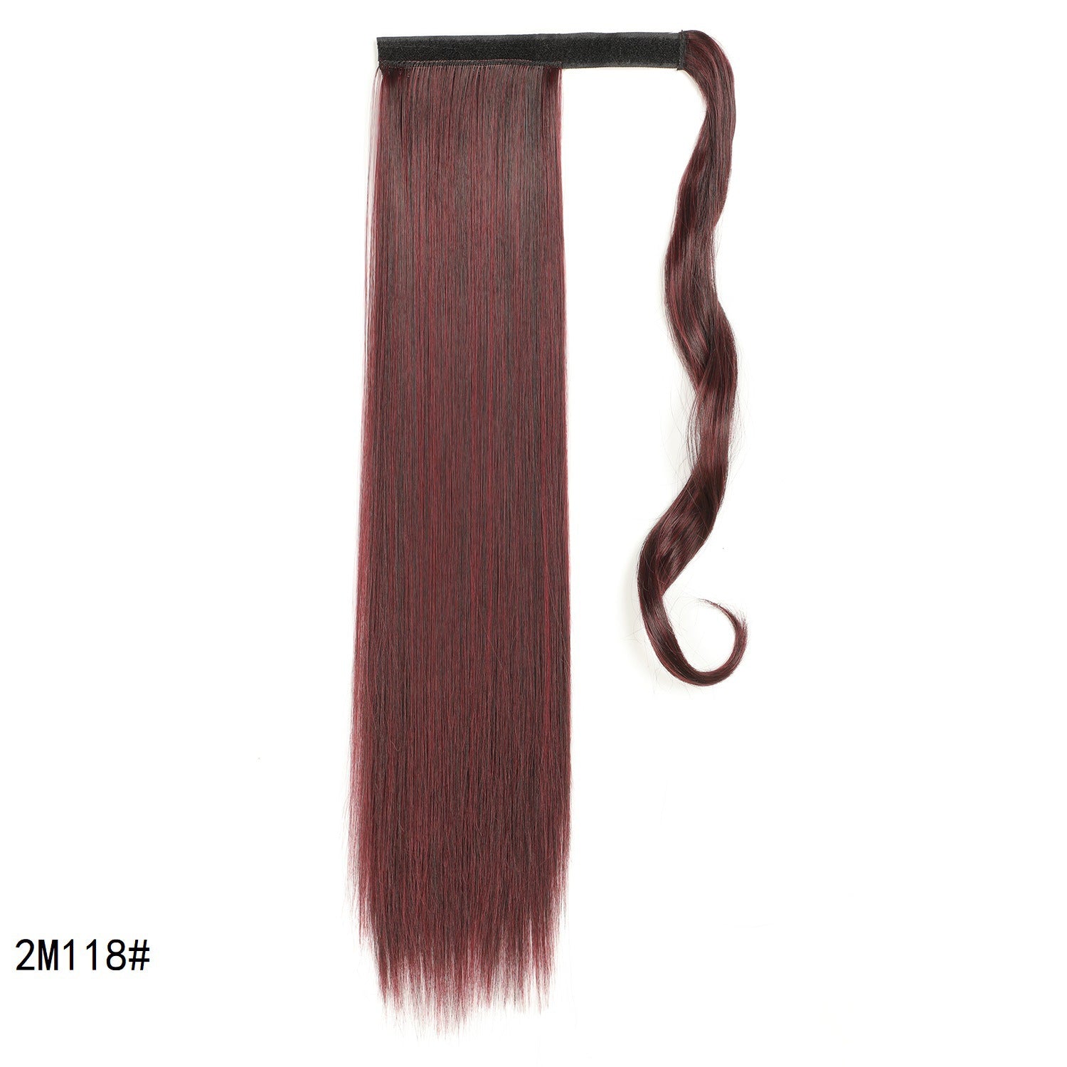 Long Velcro straight ponytail