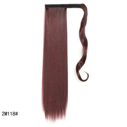 Long Velcro straight ponytail