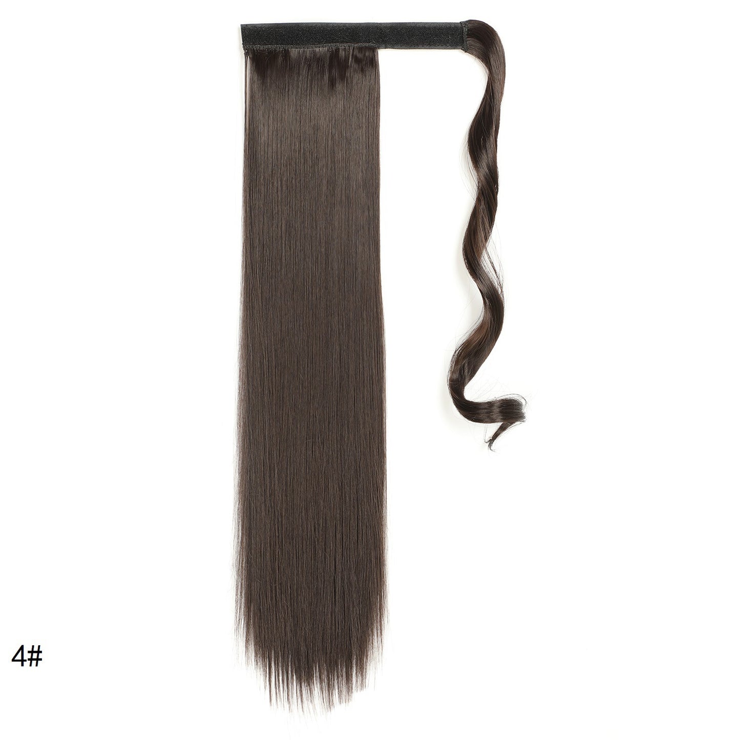 Long Velcro straight ponytail