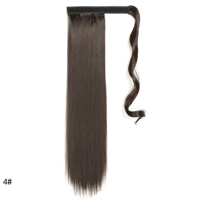 Long Velcro straight ponytail