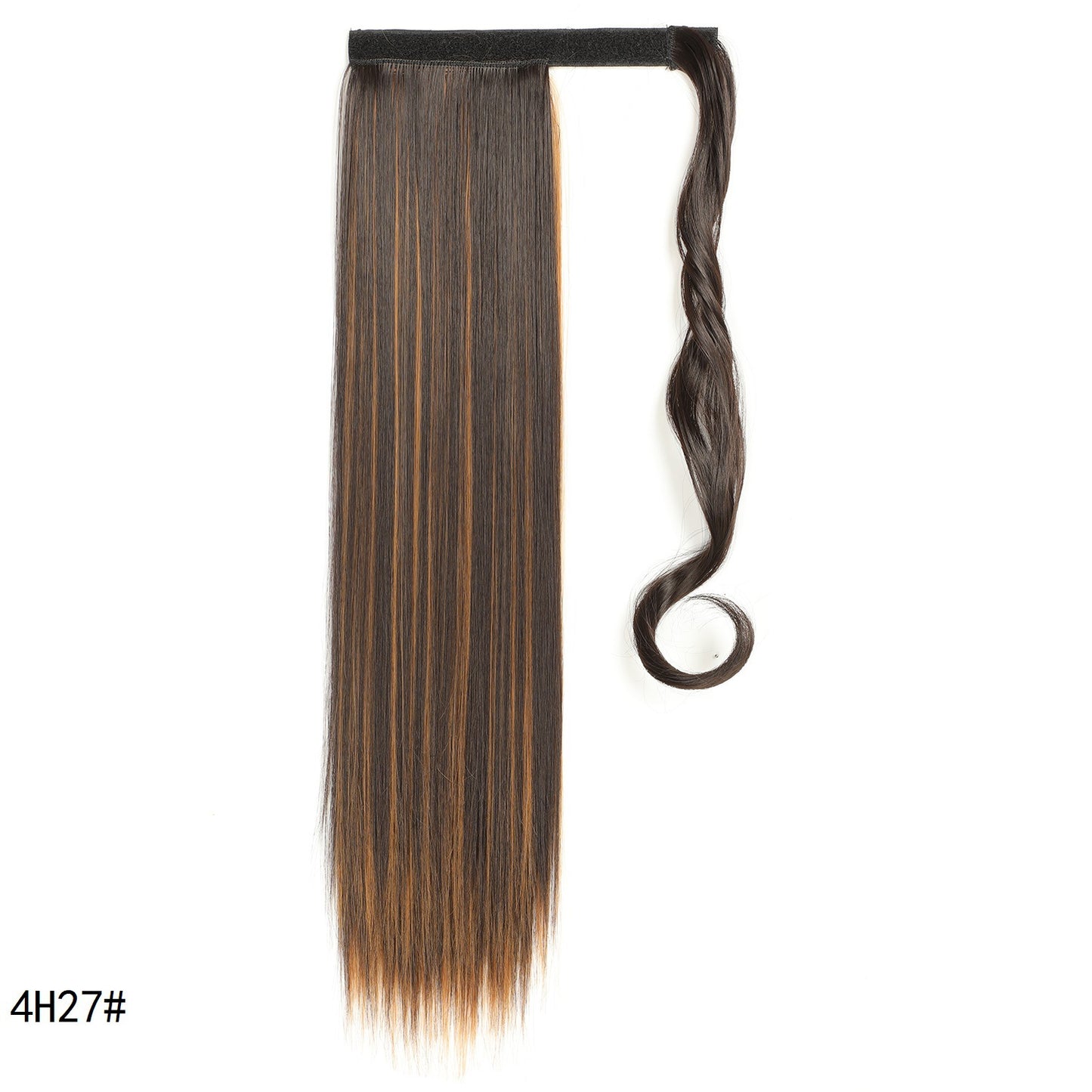 Long Velcro straight ponytail