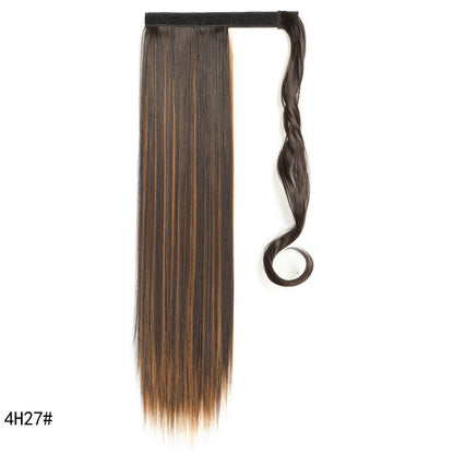 Long Velcro straight ponytail