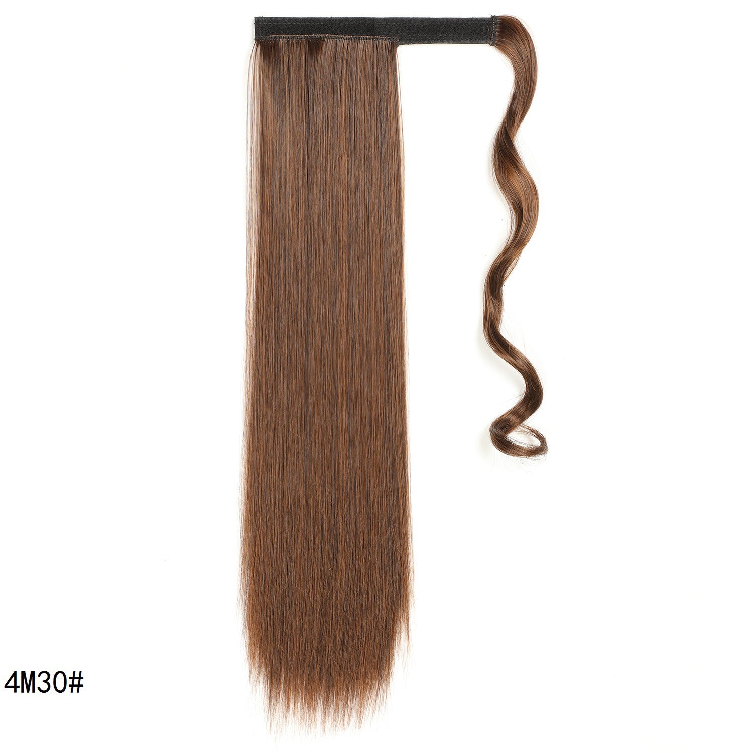 Long Velcro straight ponytail