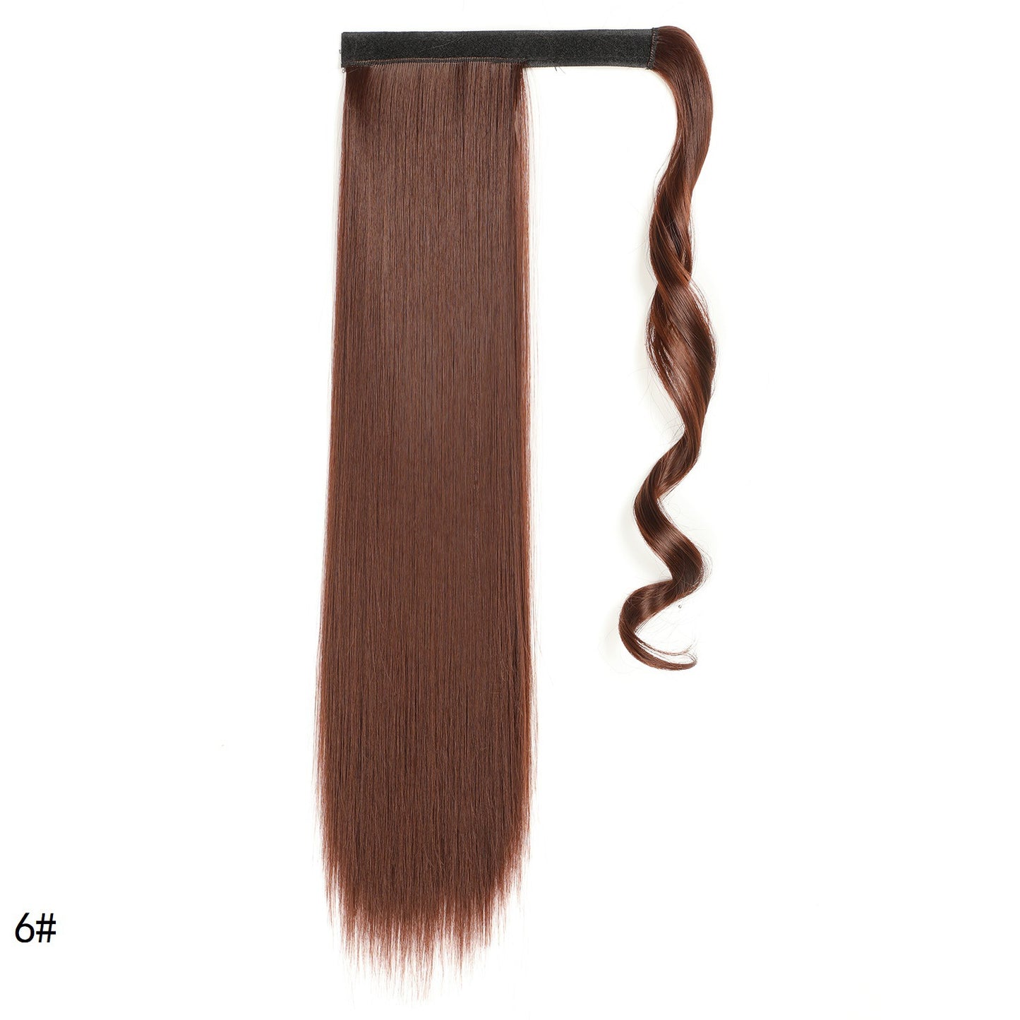 Long Velcro straight ponytail