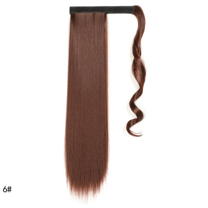 Long Velcro straight ponytail