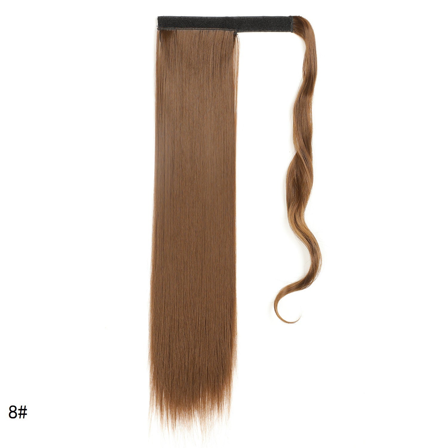 Long Velcro straight ponytail