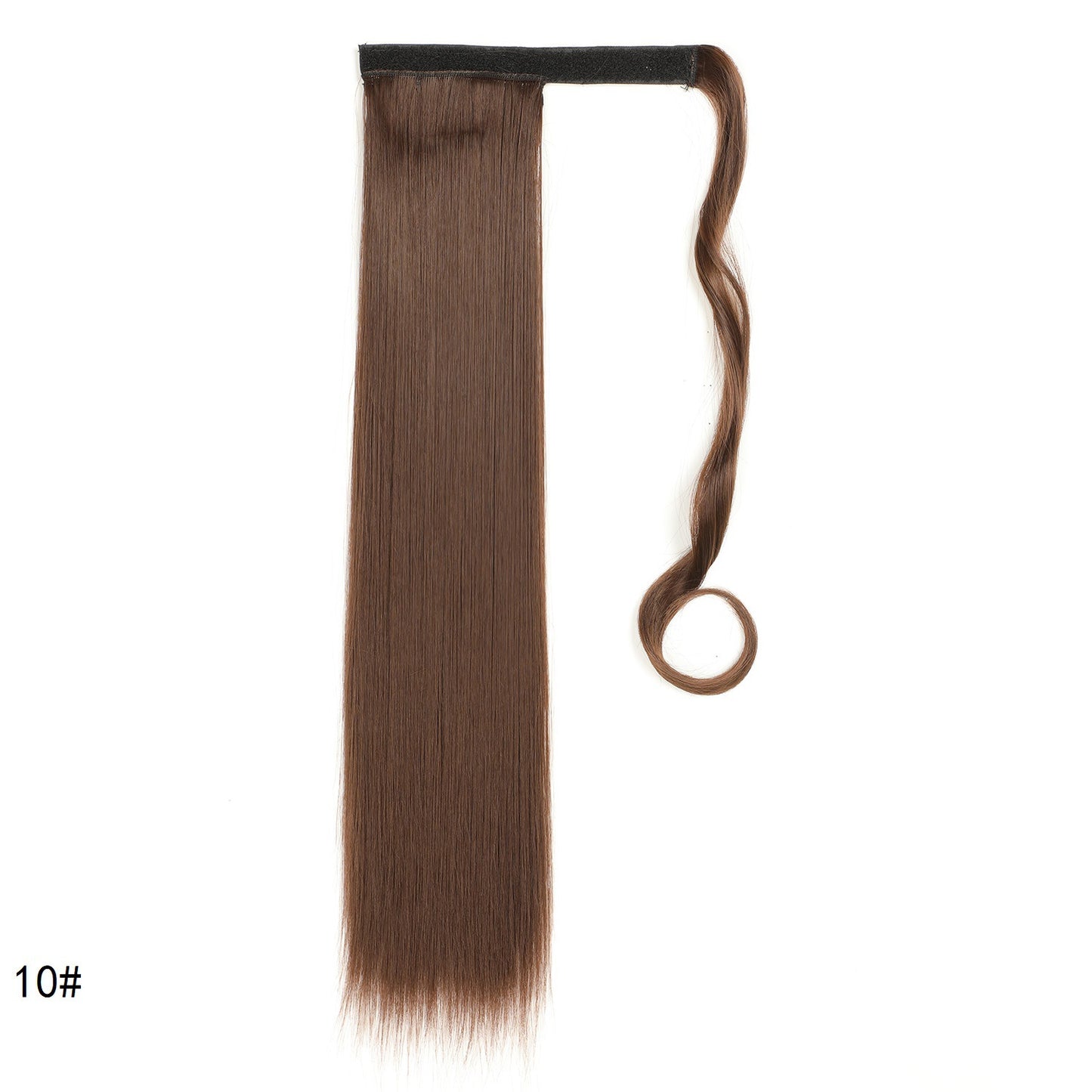 Long Velcro straight ponytail