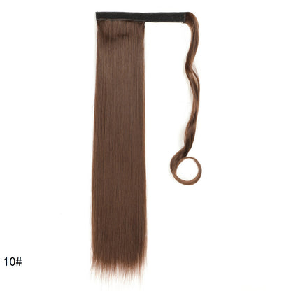 Long Velcro straight ponytail