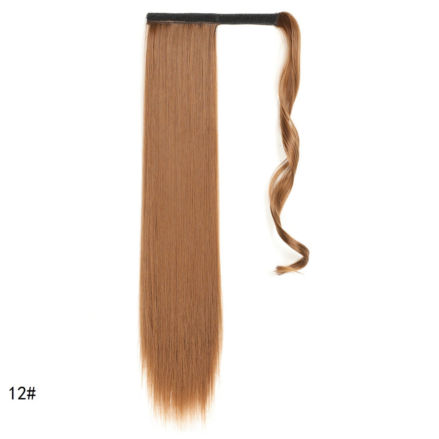 Long Velcro straight ponytail