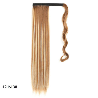 Long Velcro straight ponytail
